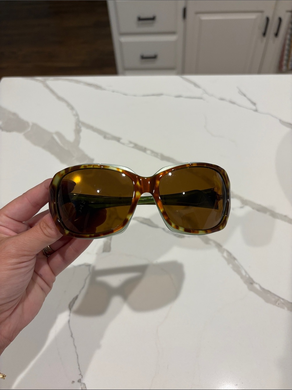 Oakley Tortoise Frame Brown Lens Women's Sunglasses